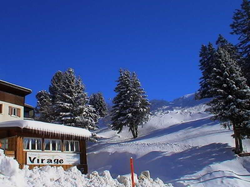 Auberge Restaurant Du Virage Chamrousse Esterno foto